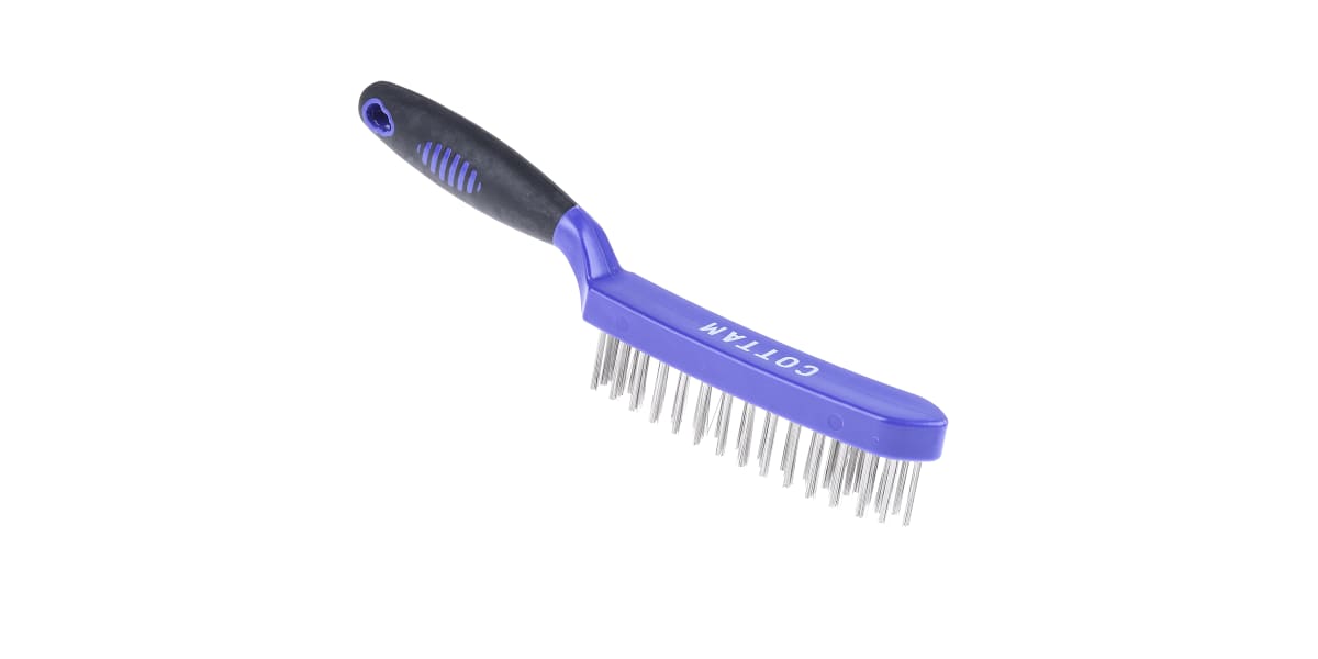 Product image for 4 row stainless steel wire brush