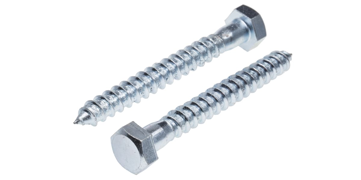 Product image for Zinc plated steel coachscrew,10x70mm