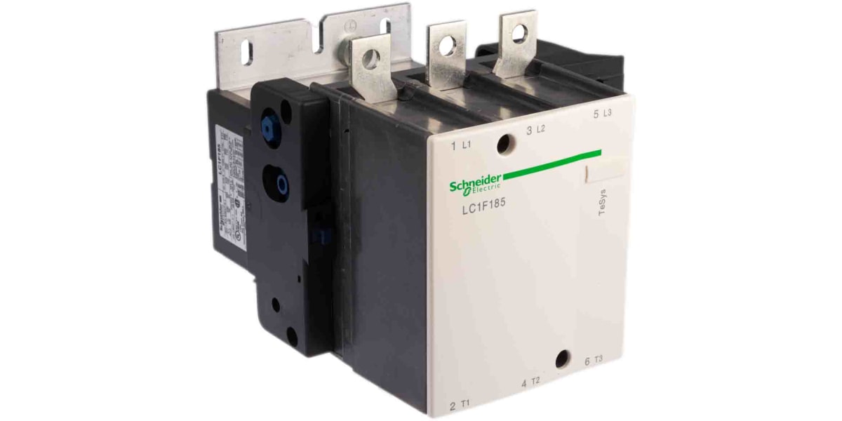 Product image for 3 pole contactor,100kW 185A