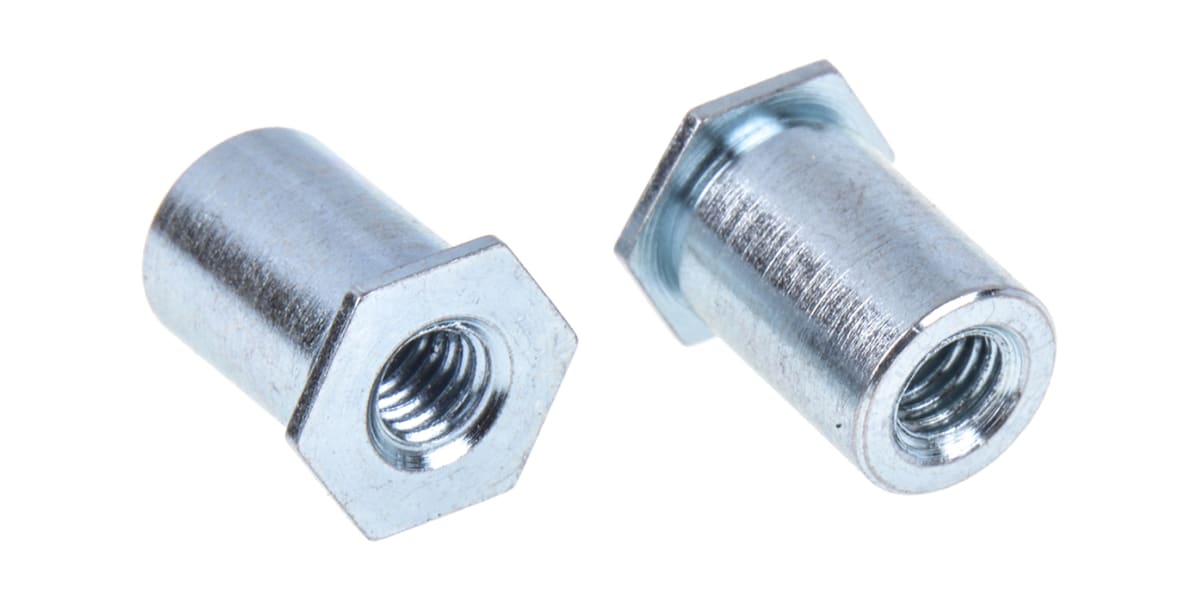 Product image for Thru hole self clinching standoff,M3x8mm