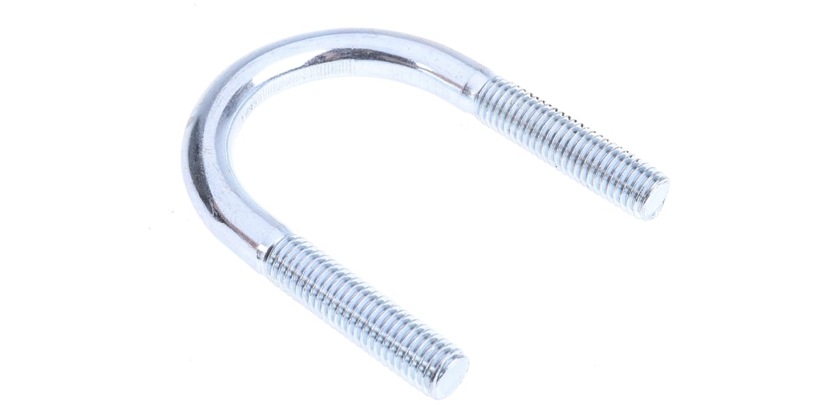 Product image for Zinc plated steel U bolt,43mm OD