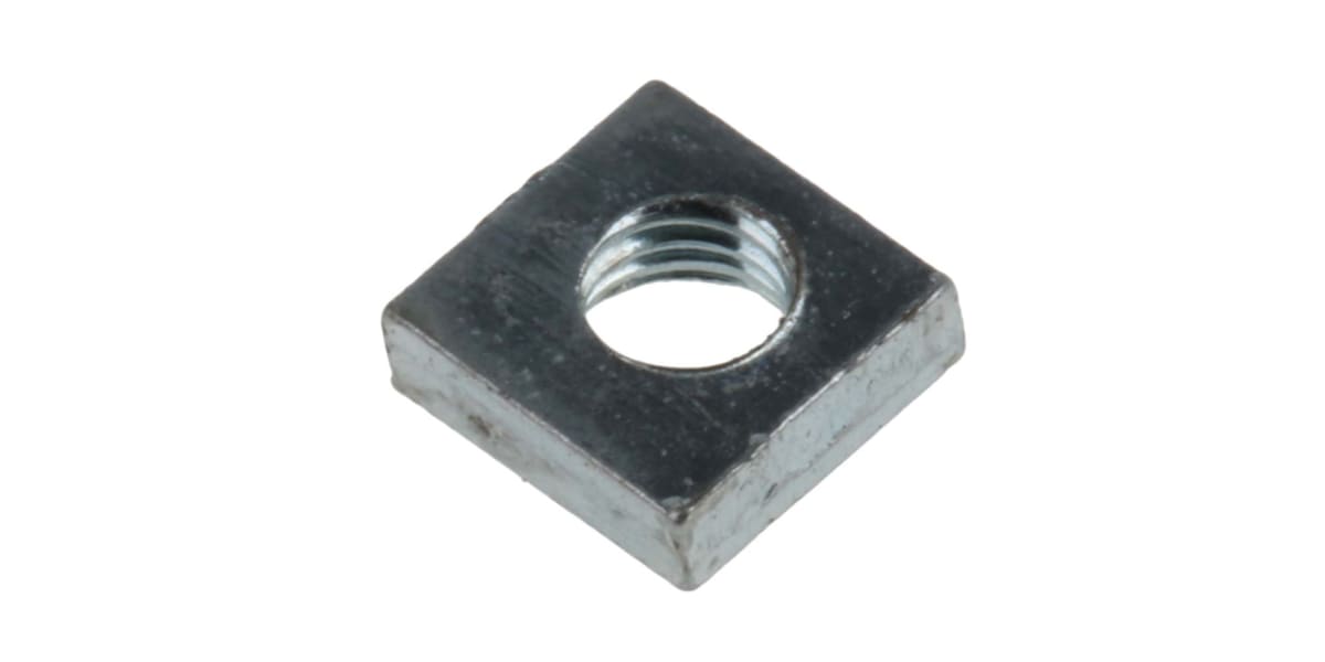 Product image for Zinc plated steel square pressed nut,M3