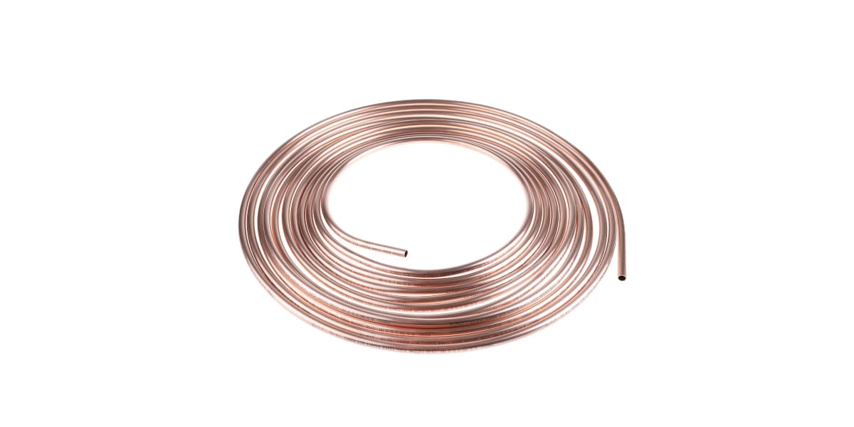 Product image for Annealed copper tube,10m L x 4mm OD