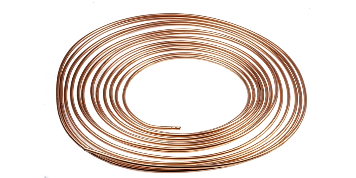 Product image for Annealed copper tube,10m L x 5mm OD