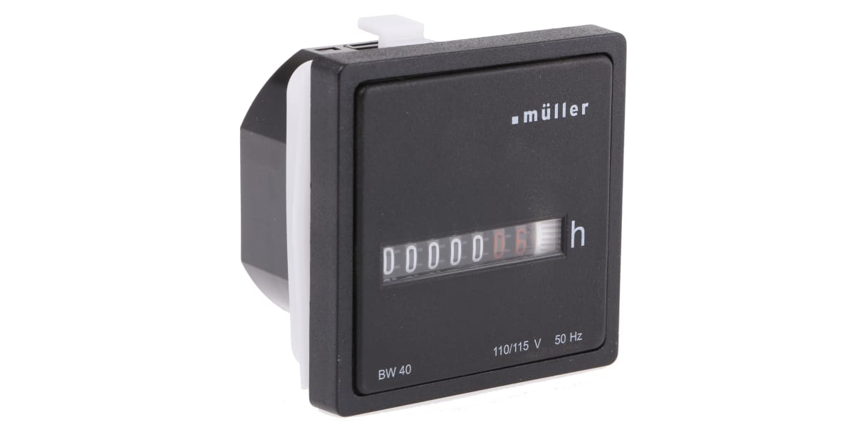 Product image for 7 DIGIT MOTOR DRIVEN HOUR METER,110VAC