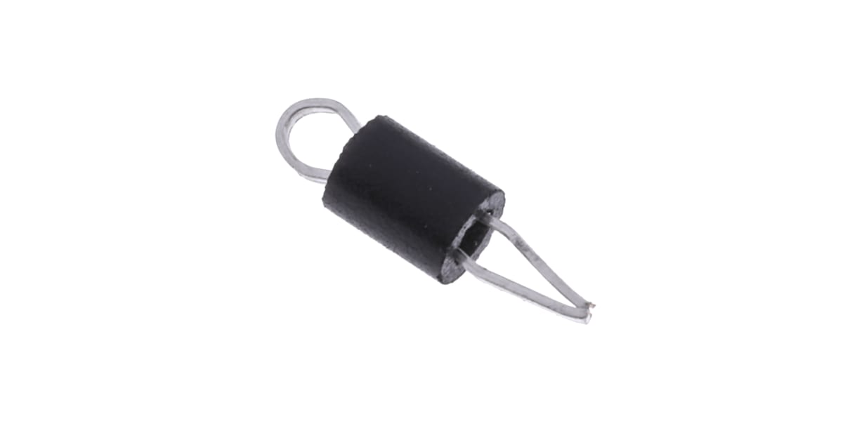 Product image for LOOP TERMINAL ASSEMBLY, BLACK 1.02MM DIA