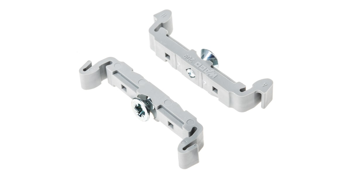 Product image for DIN rail adaptor for cage clamp terminal