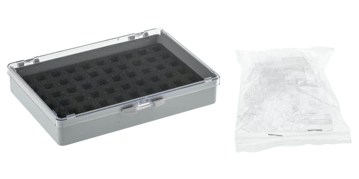 Product image for Micro-component storage box w/60 phials
