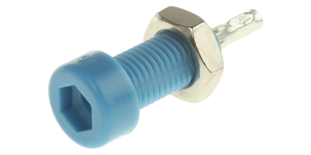 Product image for 10A TEST SOCKET 2MM, BLUE