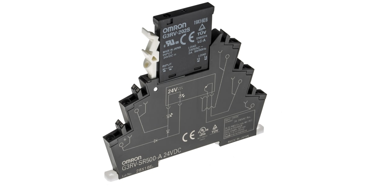 Product image for Slimline  SSR 6mm  2 A, 24VDC