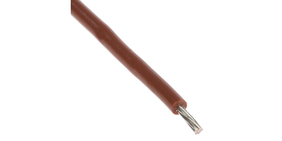 Product image for WIRE AWG22 BROWN