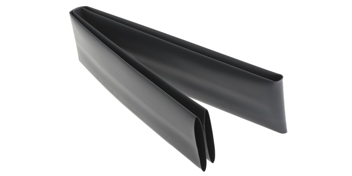 Product image for Black heatshrink tubing,38mm bore