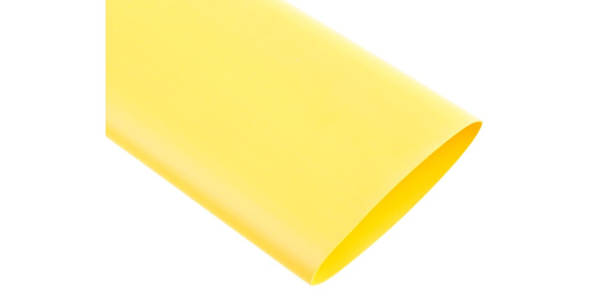 Product image for Yellow heatshrink tubing,38mm bore