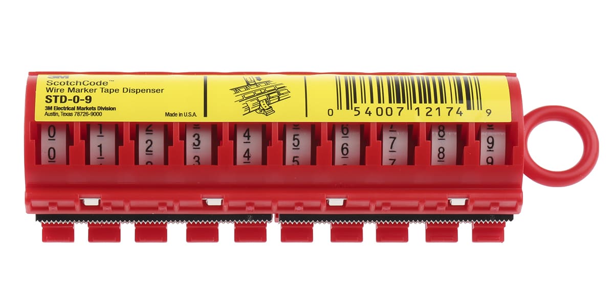 Product image for Cable marking dispenser,10 rolls