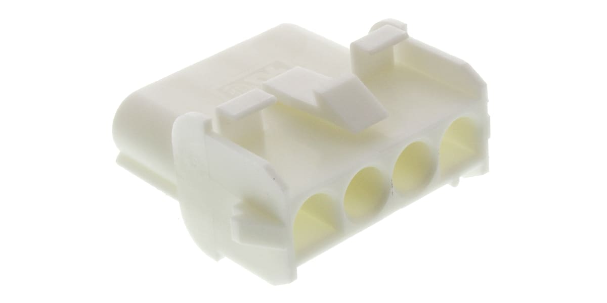 Product image for 4 WAY WHITE RECEPTACLE HOUSING