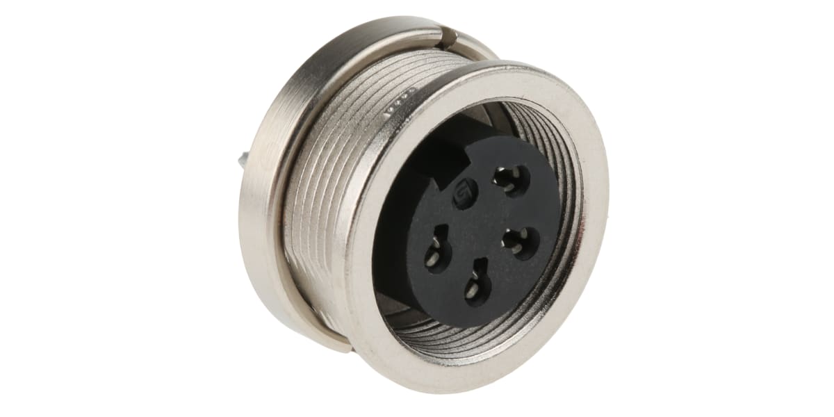 Product image for SERIES 680 4 WAY PANEL MOUNT SOCKET,5A