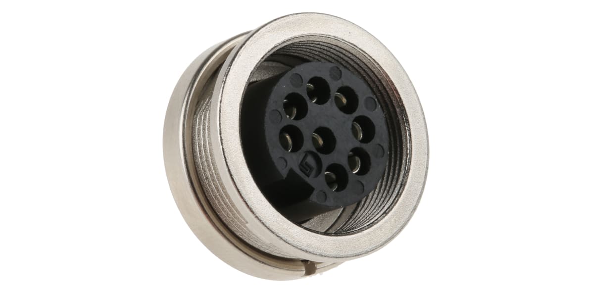 Product image for Series 680 8 way panel mount socket,5A