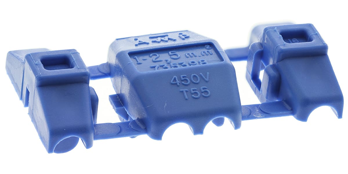 Product image for Blue electro-tap splice,1-2.5sq.mm wire