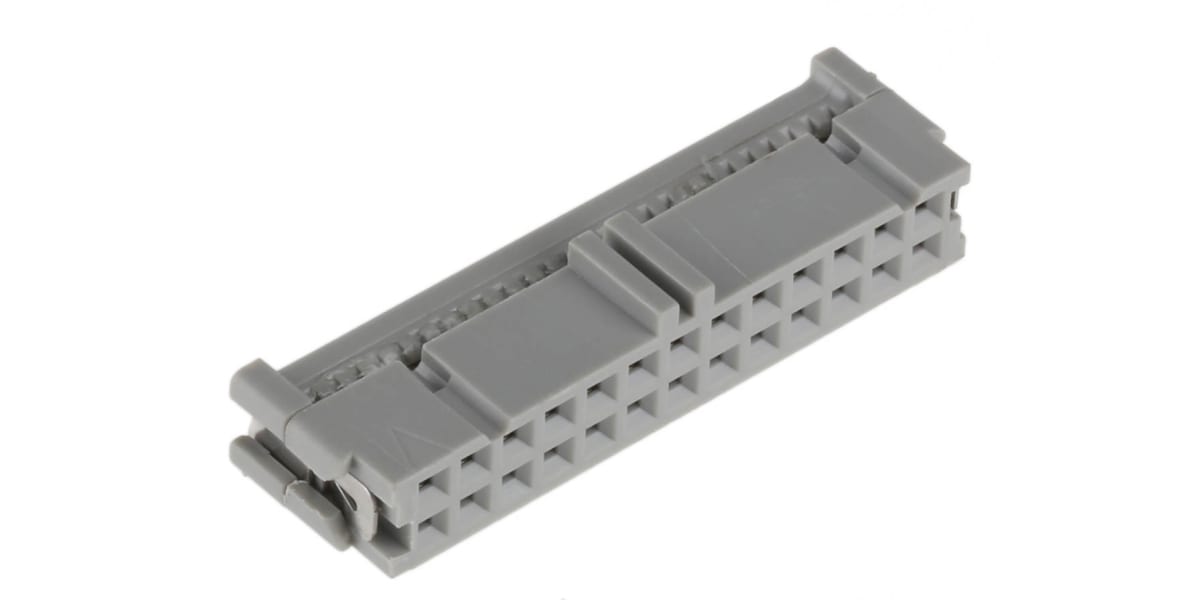 Product image for 3000 SERIES 2.54MM IDC CABLE SOCKET, 26P