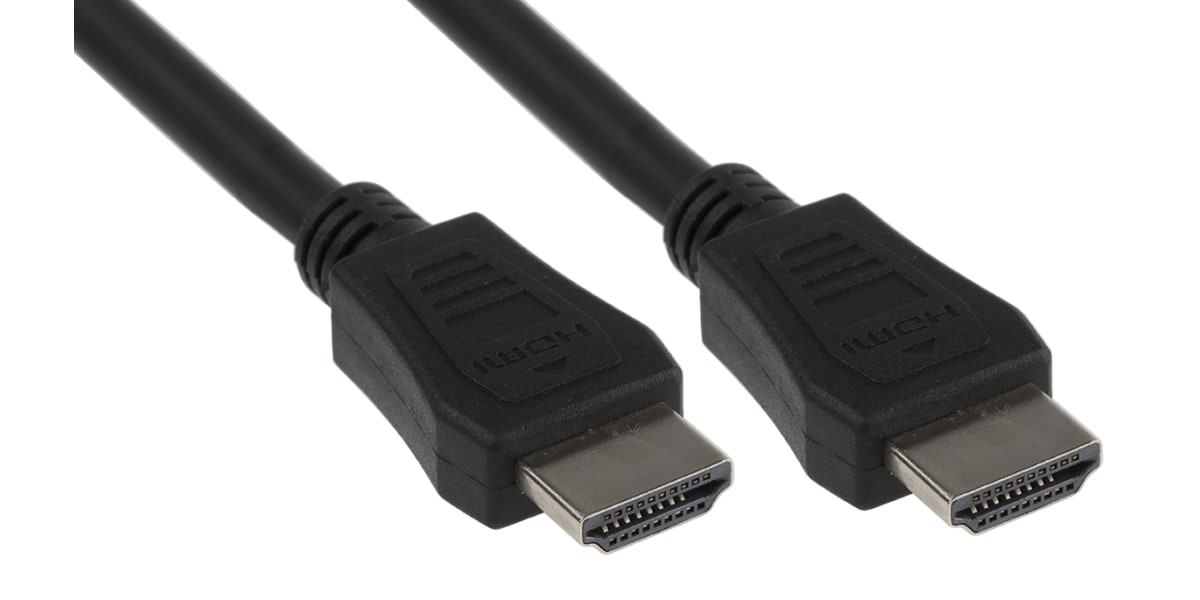 Product image for RS HDMI HS Cable+Eth, A-A,M/M,LSOH,1m