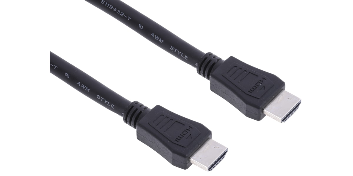 Product image for RS HDMI HS Cable+Eth, A-A,M/M,LSOH,5m