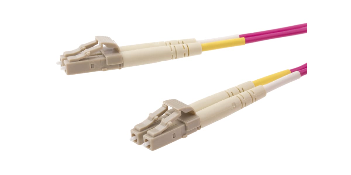 Product image for Patchcord Multi Duplex LC-LC Violet 1m