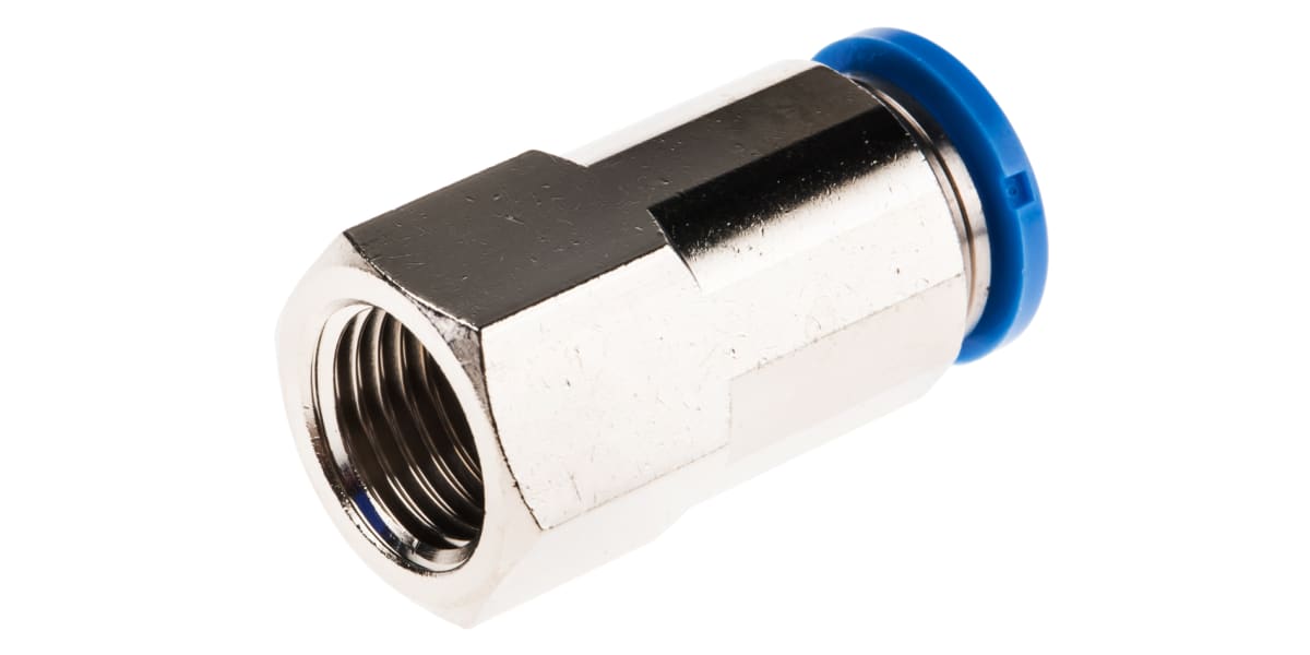 Product image for Push-in Fitting, Female G1/4, 10mm