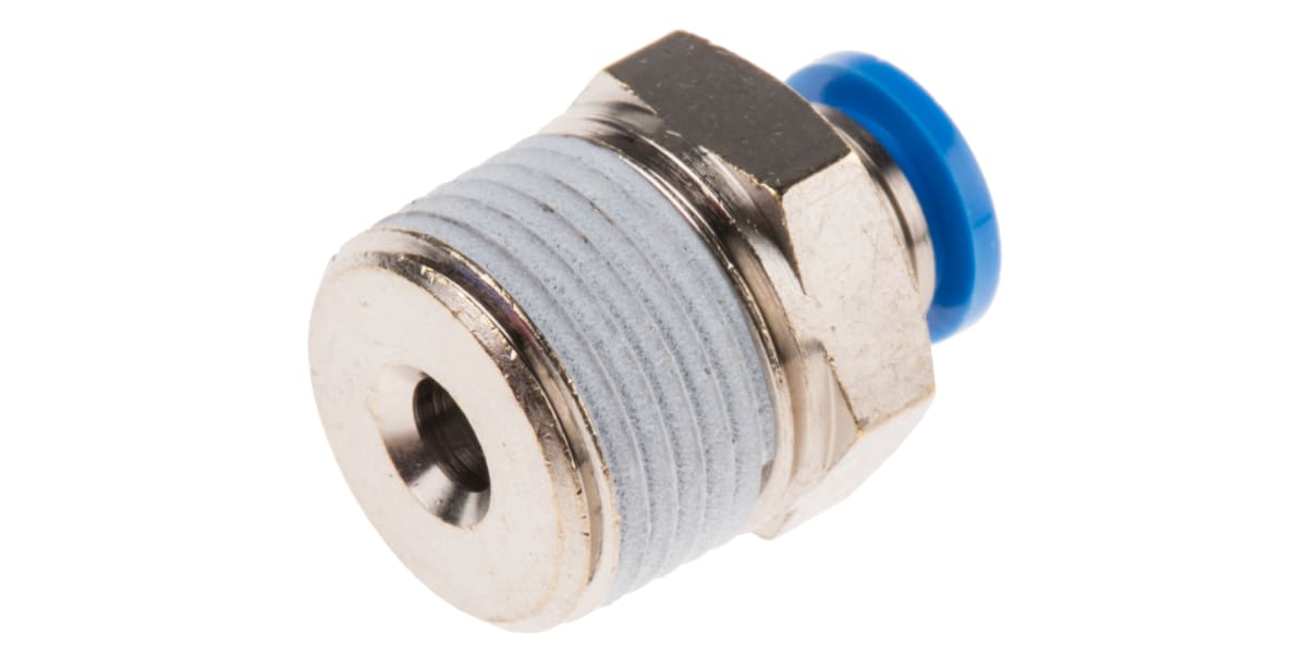 Product image for Male Connector , R3/8 to 6mm Tube