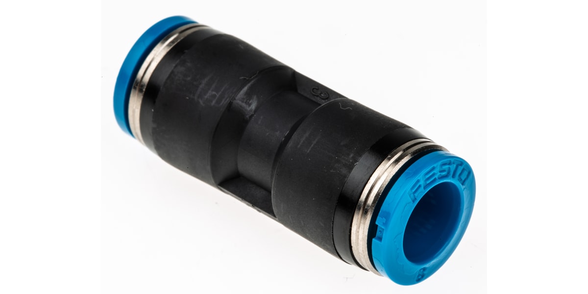 Product image for Push-in Connector 8mm to 8mm