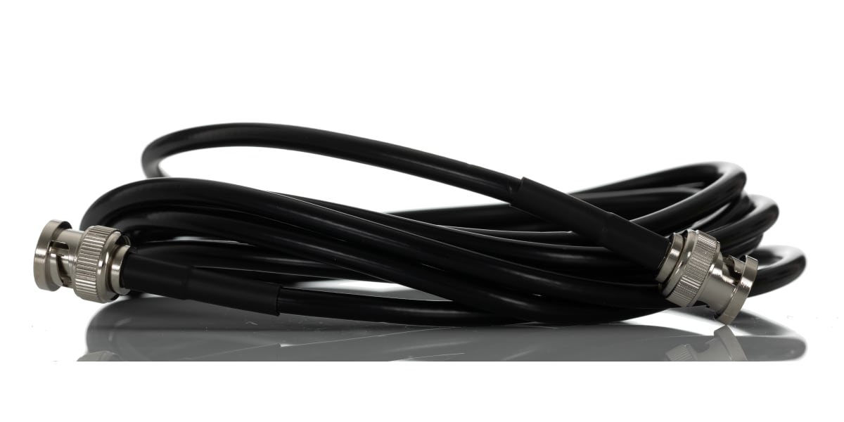 Product image for BNC straight plug-plug RG58coax cable,3m