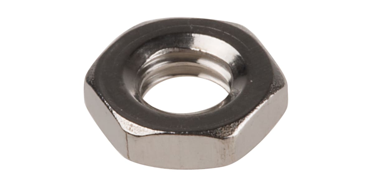 Product image for M4 A2 S/Steel Locking Half Nut,Din 439