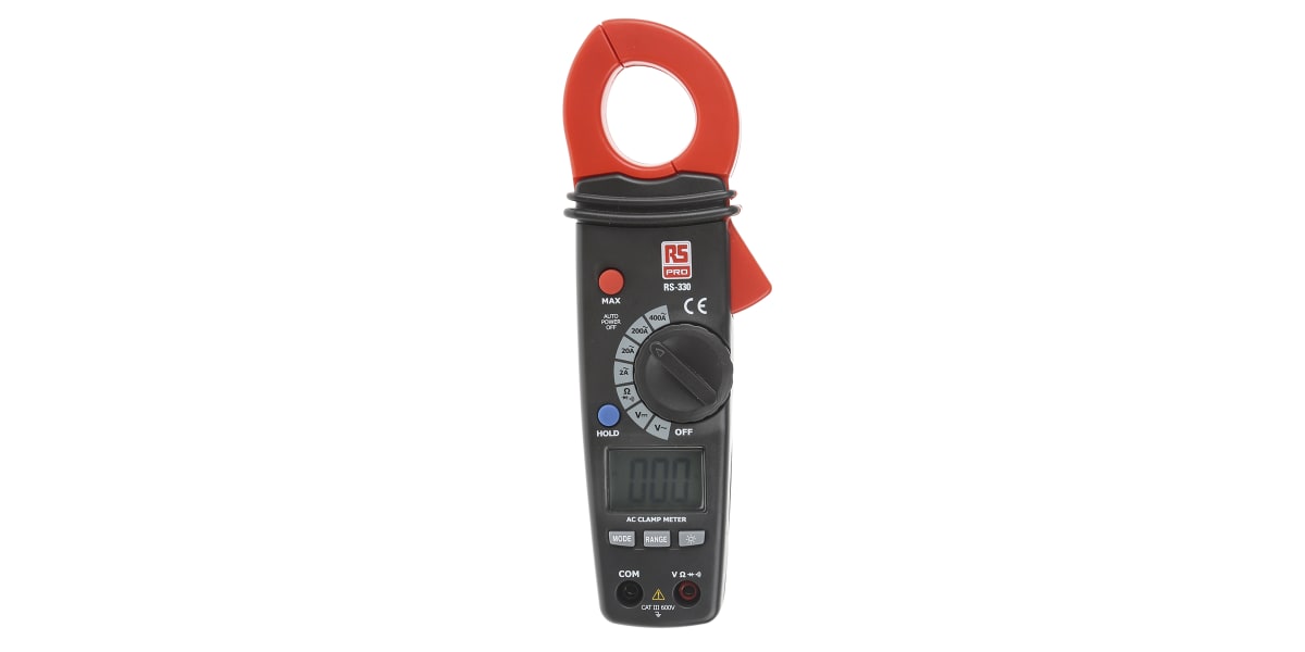 Product image for RS Pro Mini AC Autoranging Clamp Meter