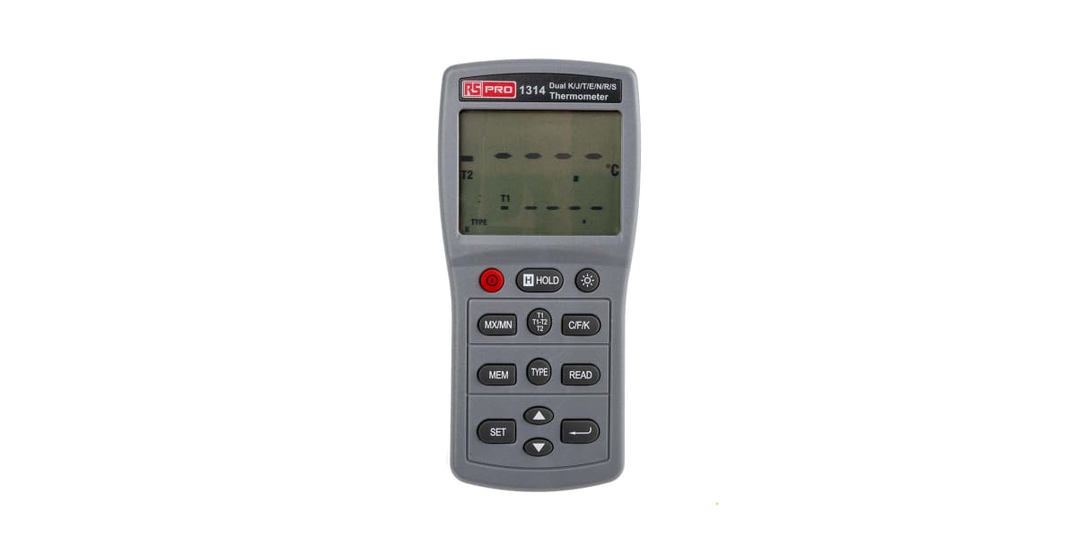 Product image for 2-Channel Thermometer, Selectable