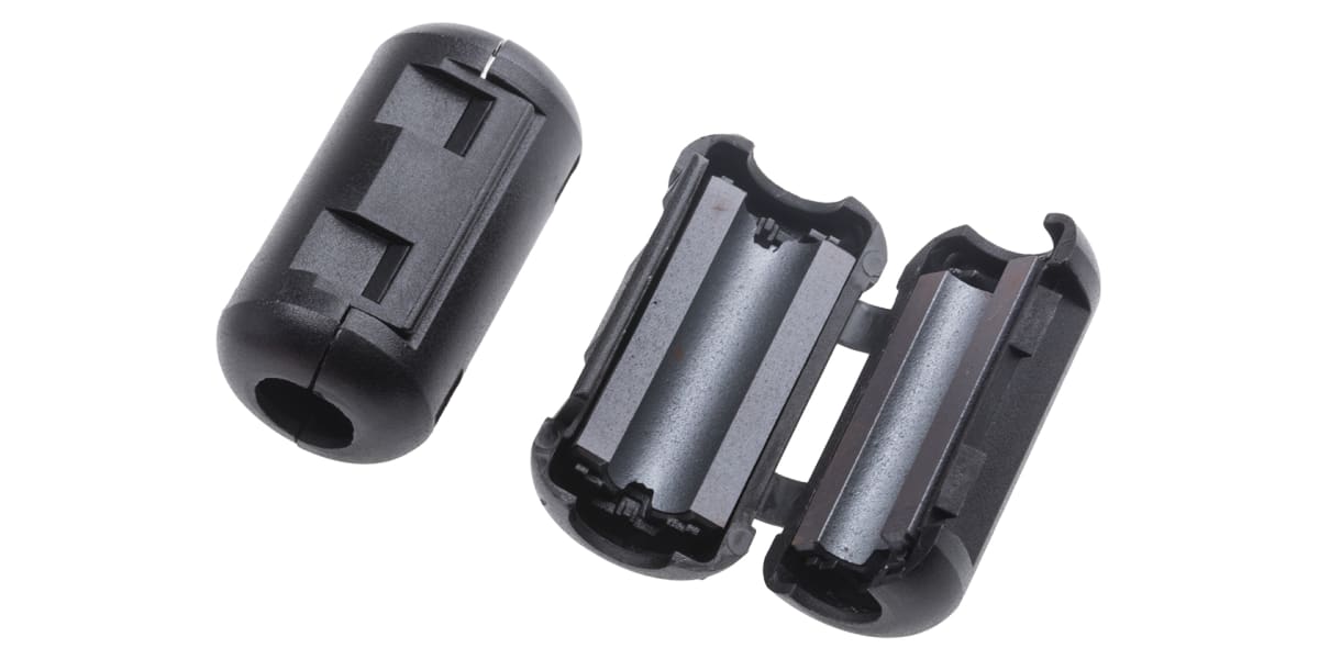 Product image for Hinged Ferrite Sleeve, Max 7.5mm cable