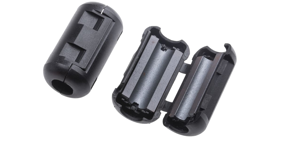 Product image for Hinged Ferrite Sleeve, Max 9mm cable