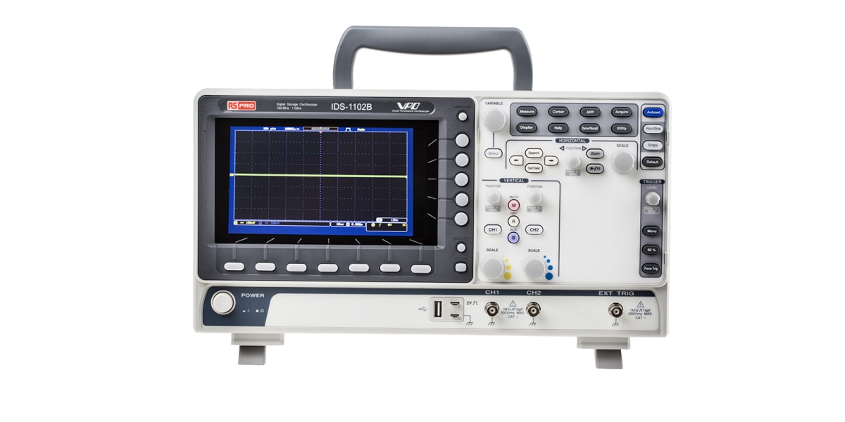 Product image for Digital Storage Oscilloscope,100MHz,2Ch