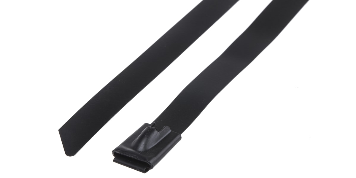 Product image for SS316 CABLE TIEs 360 X12 mm black coated