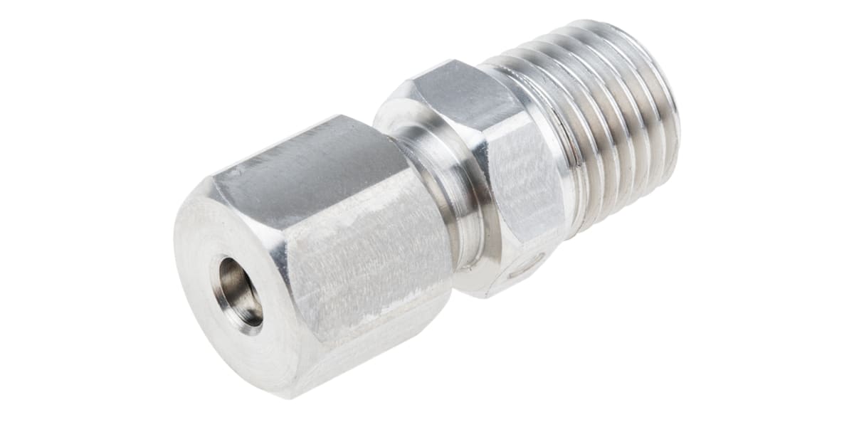 Product image for Stainless Steel Fitting 1/4" NPT X 3/16"