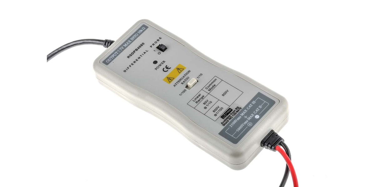 Product image for High voltage differential probe 50MHz