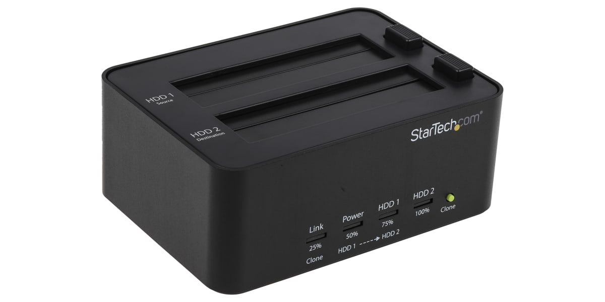 Product image for STARTECH SB 3 1:1 HDD DOCK + ERASER