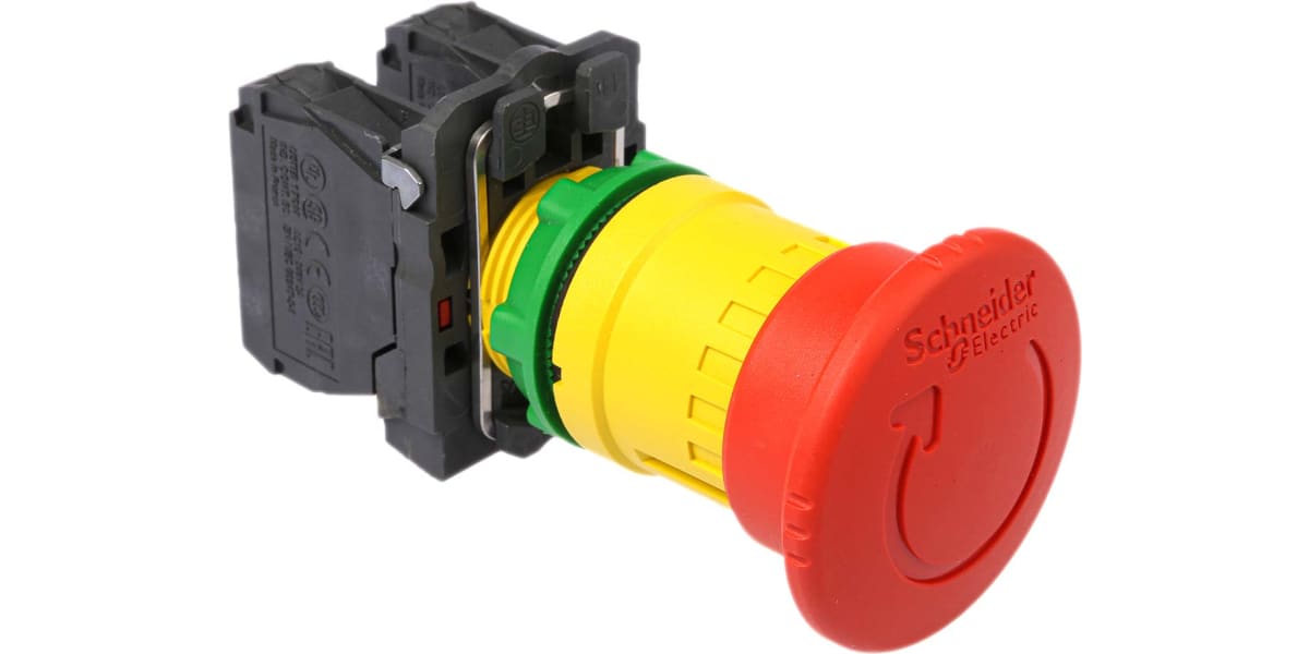 Product image for EMERGENCY STOP TWIST RELEASE RED 2NC