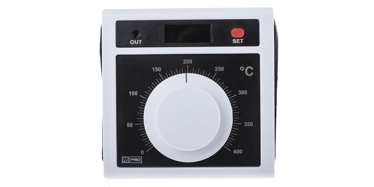 Product image for Analogue Thermostat, 96x96, 8A relay