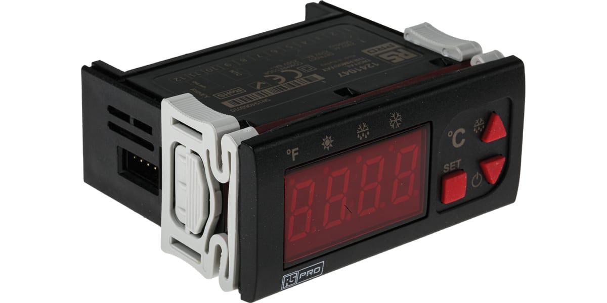 Product image for On/Off Temp Controller, 35x77, 230V ac