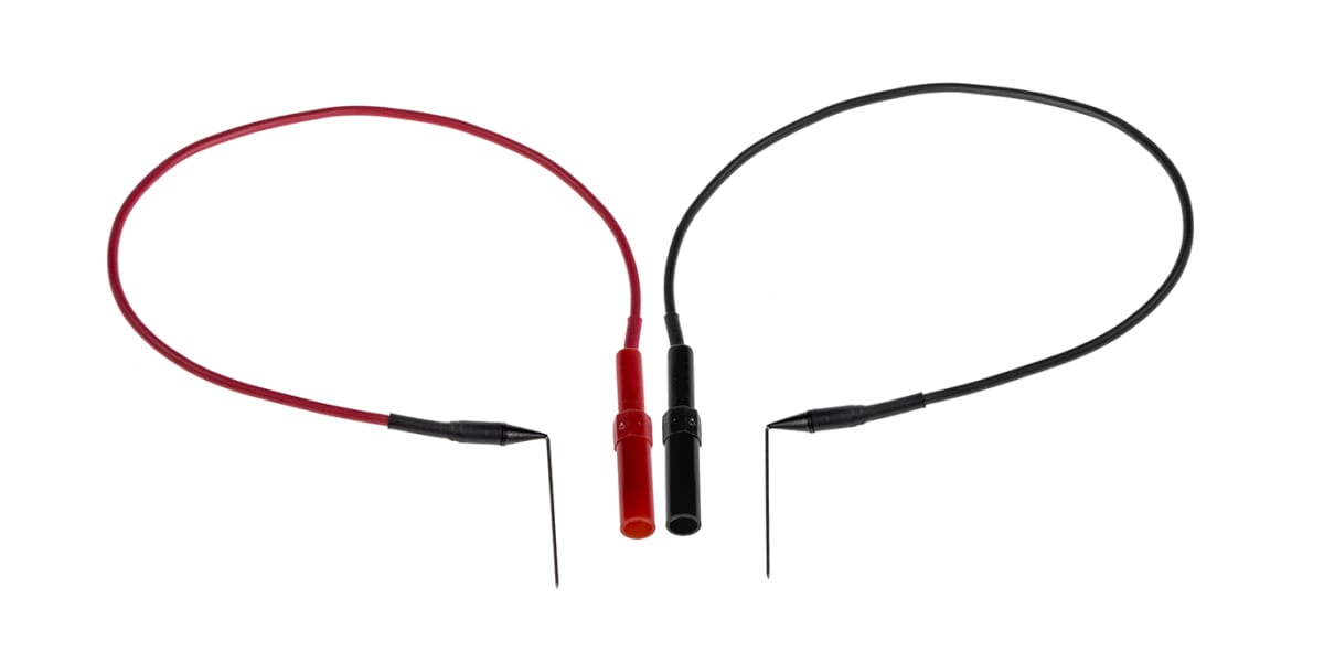 Product image for Right Angled Back Probe Lead Set