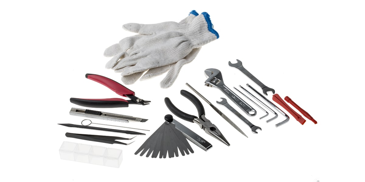 Product image for 19PCS 3D PRINTER REPAIR TOOL KIT SET