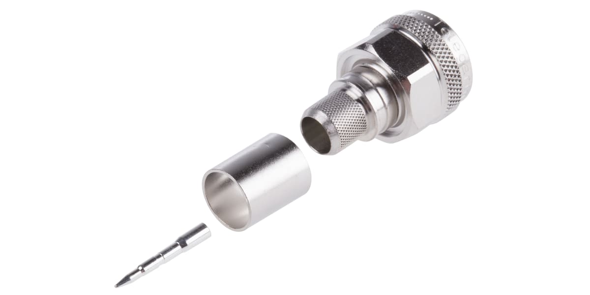 Product image for N STRAIGHT PLUG, CRIMP, RG213/U