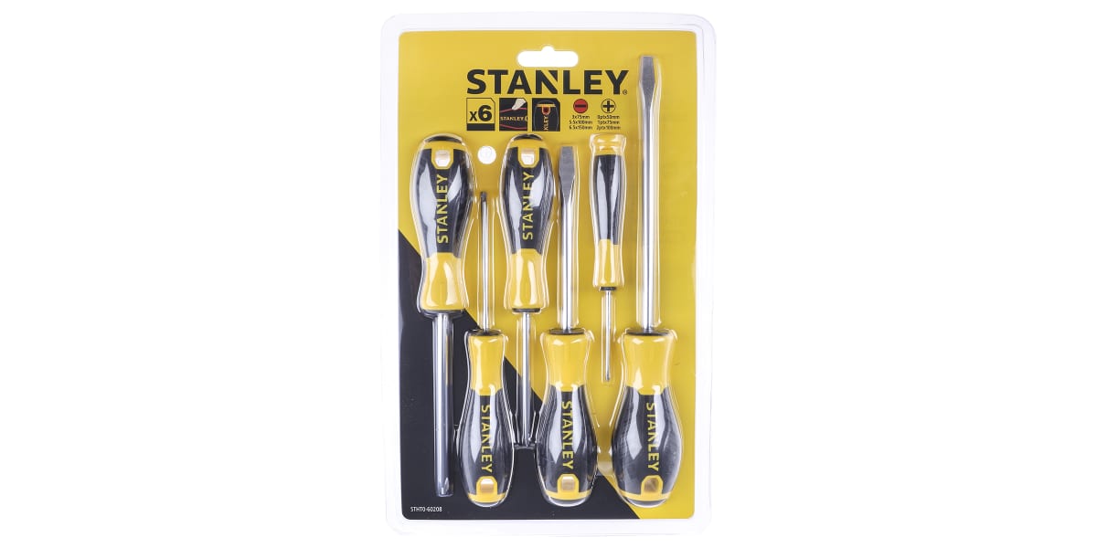 Stanley 6 Piece Screwdriver Set