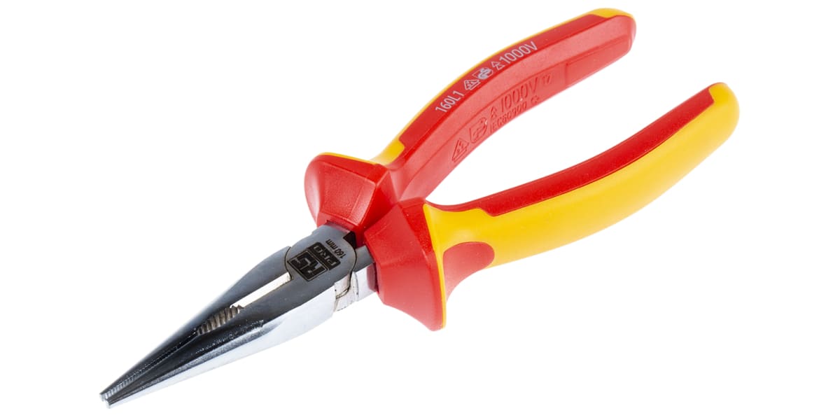 Product image for 160 mm Insulated Long Nose Pliers