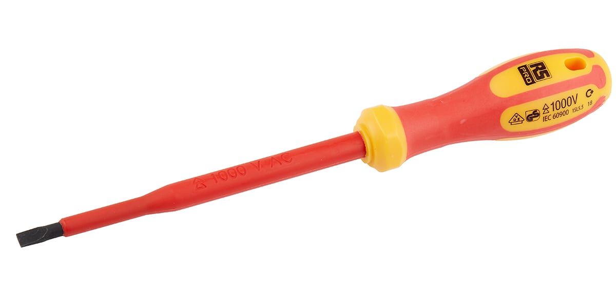 Product image for C-PLUS Insulated Slotted Screwdriver