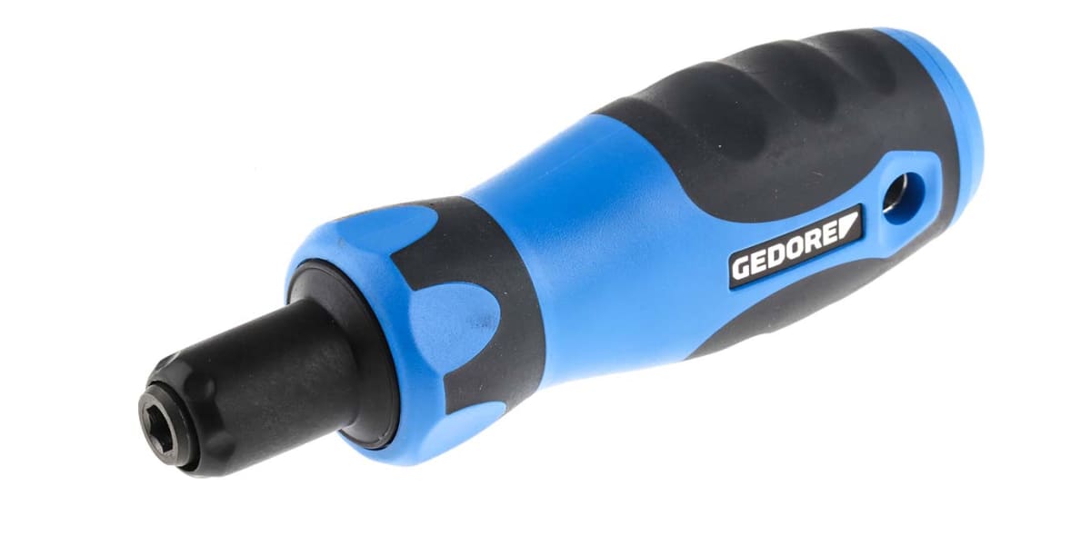 Product image for Gedore 1/4 in Hex Pre-Settable Torque Screwdriver, 2.5 → 13.5Nm